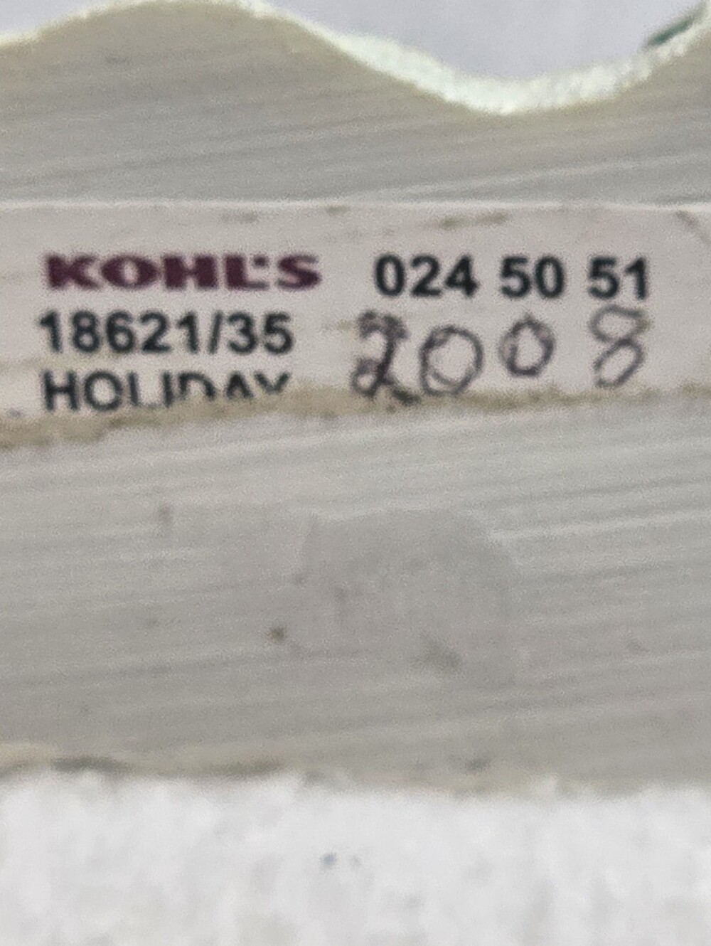 Kohl's Holiday photo frame